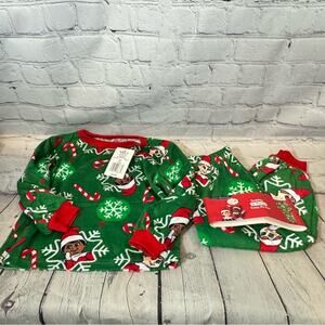 Elf on the Shelf 2 Piece Kids Toddler Pajama Set